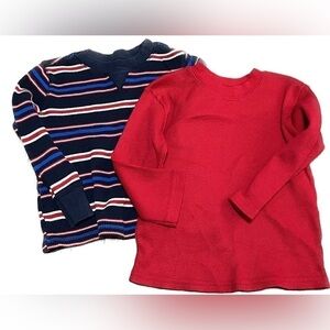 OLD Navy & Garanimals Long Sleeve Thermal Tops (Sz 3t & 4t)